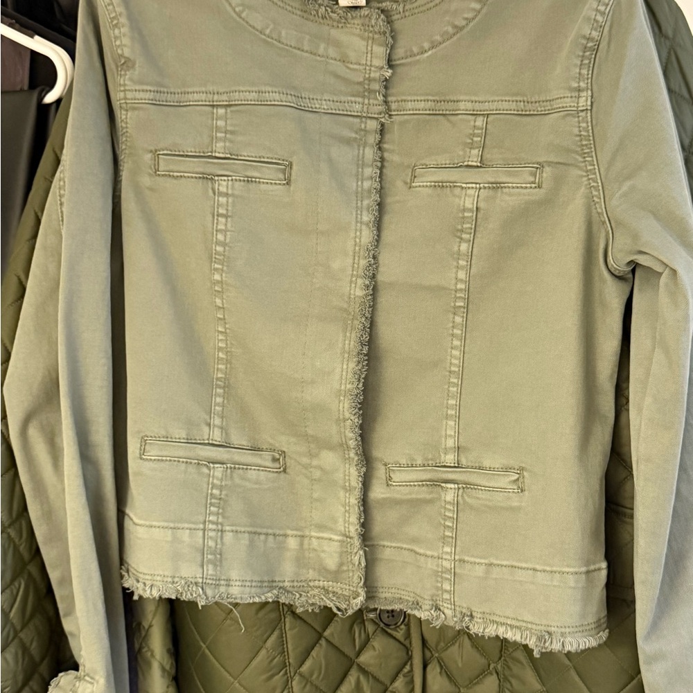 Tempo Paris Sage Utility Jacket